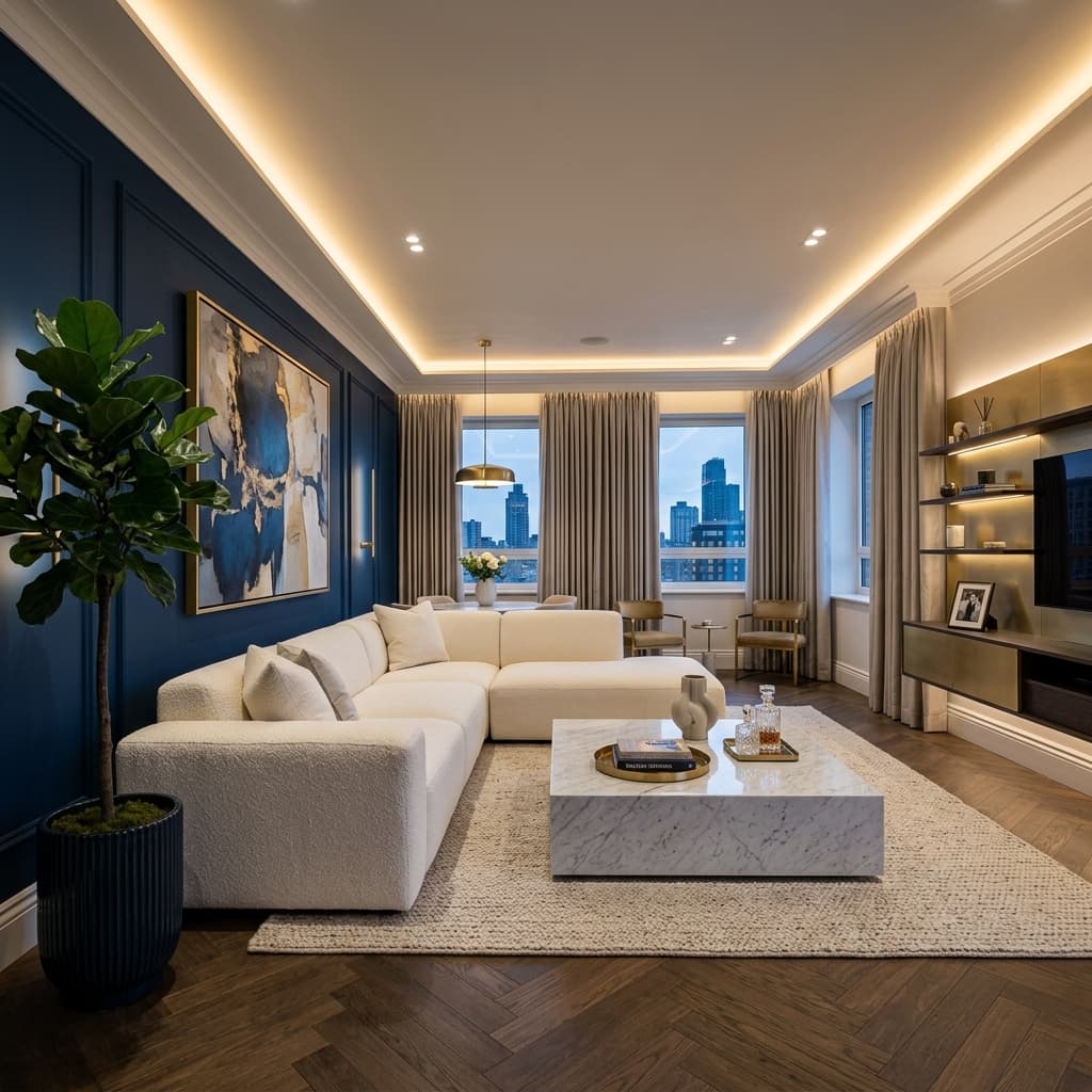 After — luxury interior transformation by Royal Craft interior
