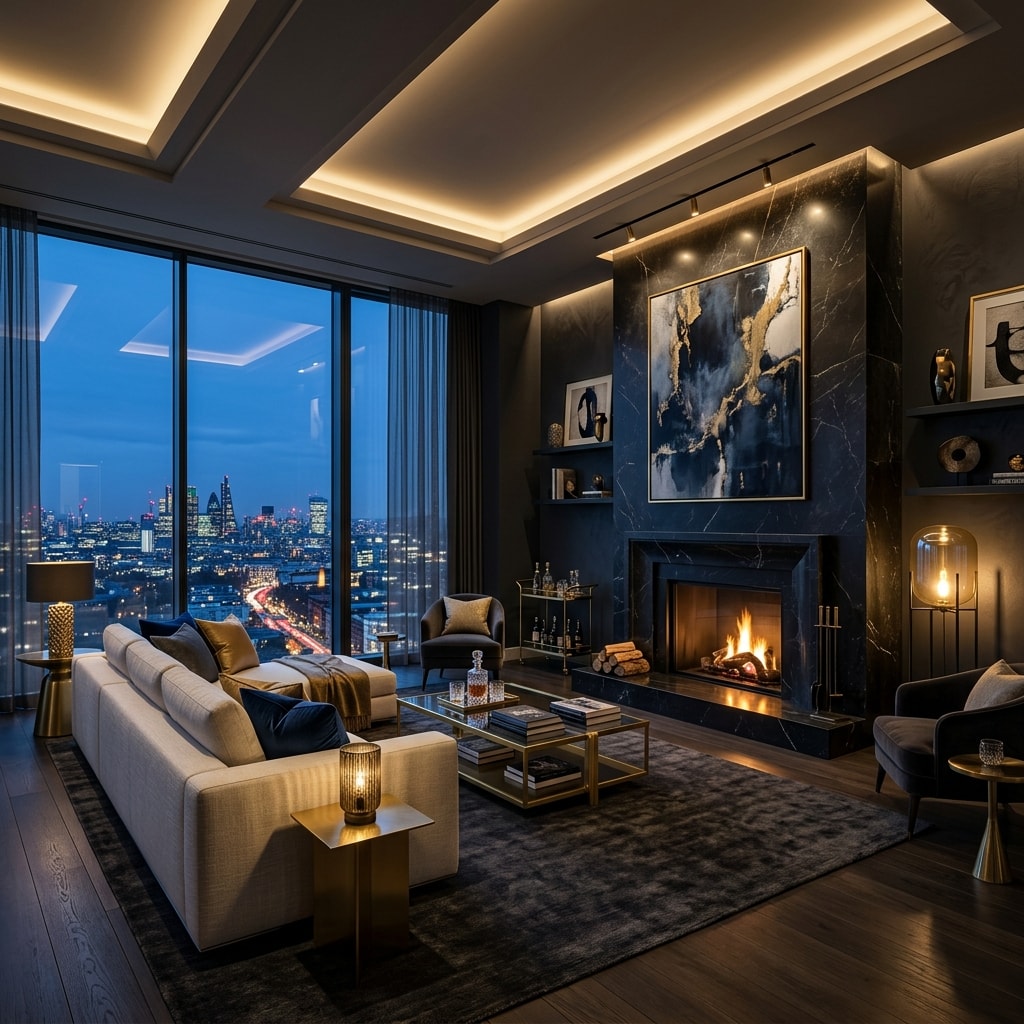 Luxury interior designed by Royal Craft interior